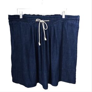 Denim Mini Skirt XXL Merona 2X